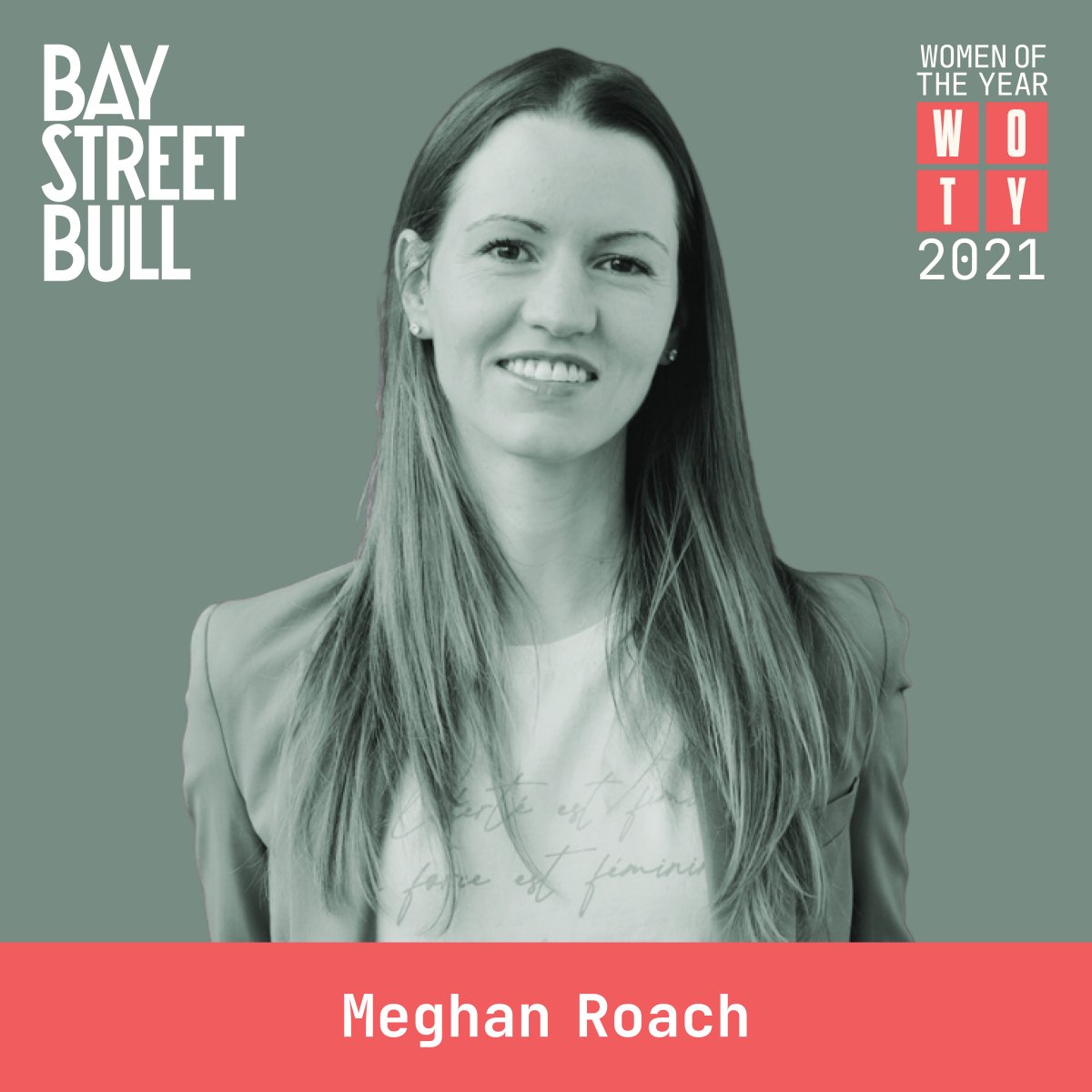 Meghan Roach in blazer
