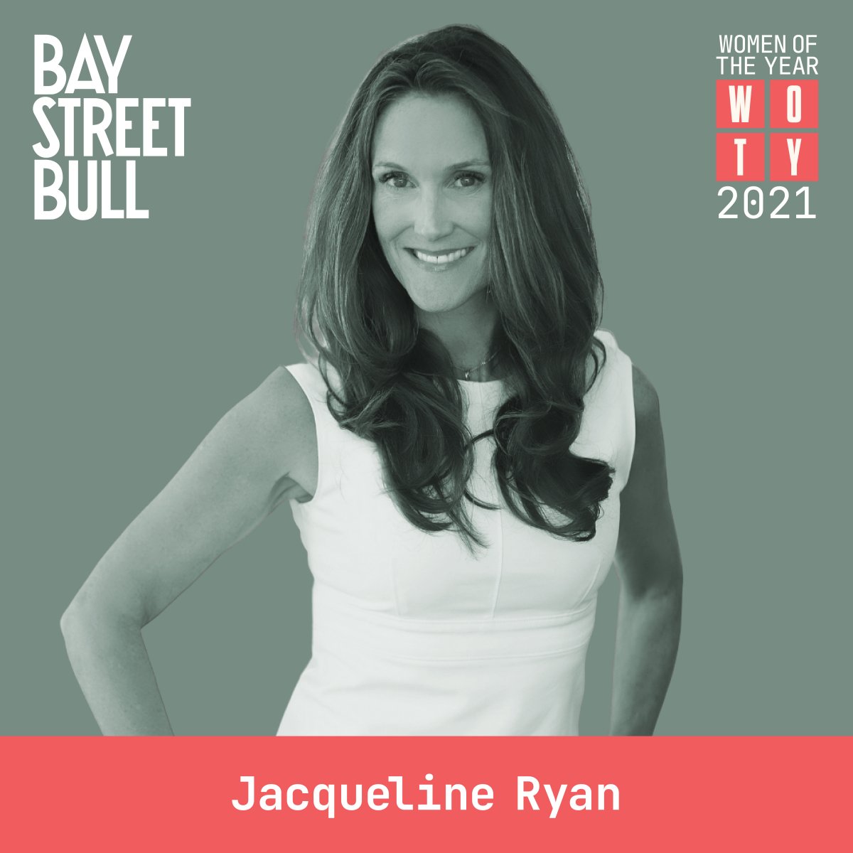 Jacqueline Ryan smiling in white top