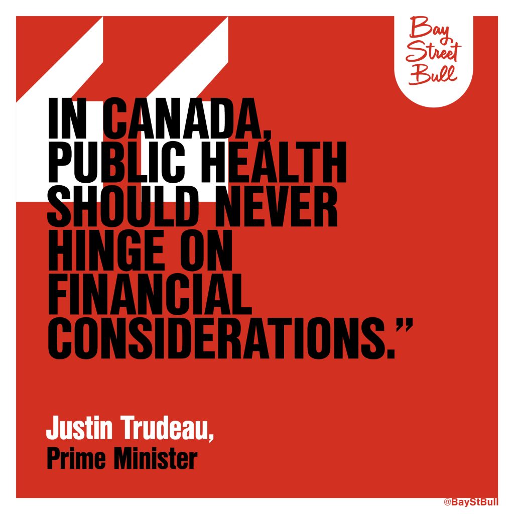 Justin Trudeau COVID-19 Economic Response Plan Quote