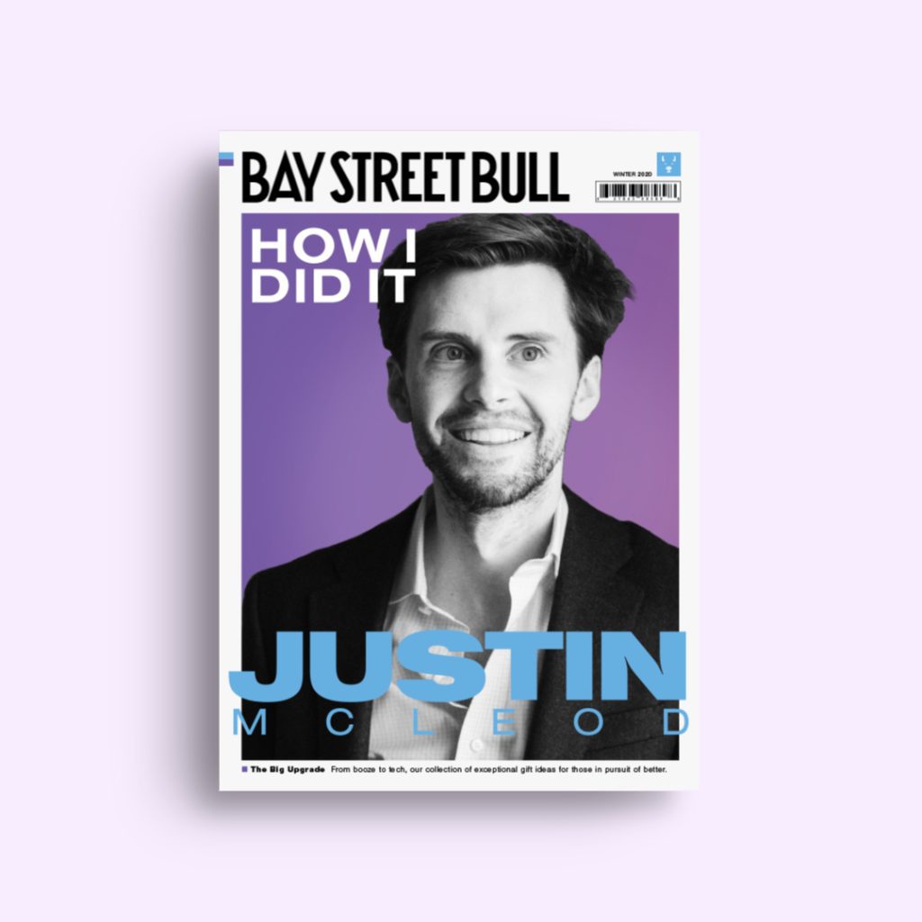 Hinge CEO Justin McLeod on Bay Street Bull How I Did It Cover