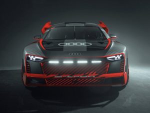 An Audi eleectric car