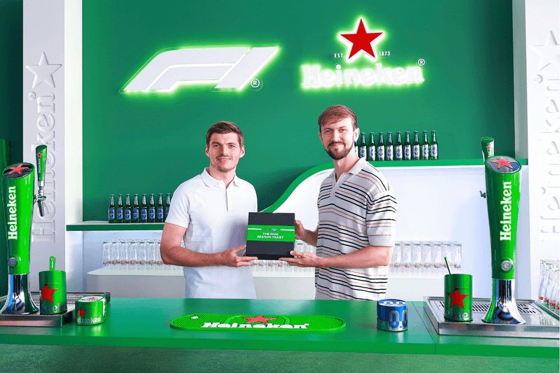 Heineken Launches Innovative F1 Season Ticket
