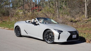 Lexus LC 500 Convertible: Indulgence Redefined