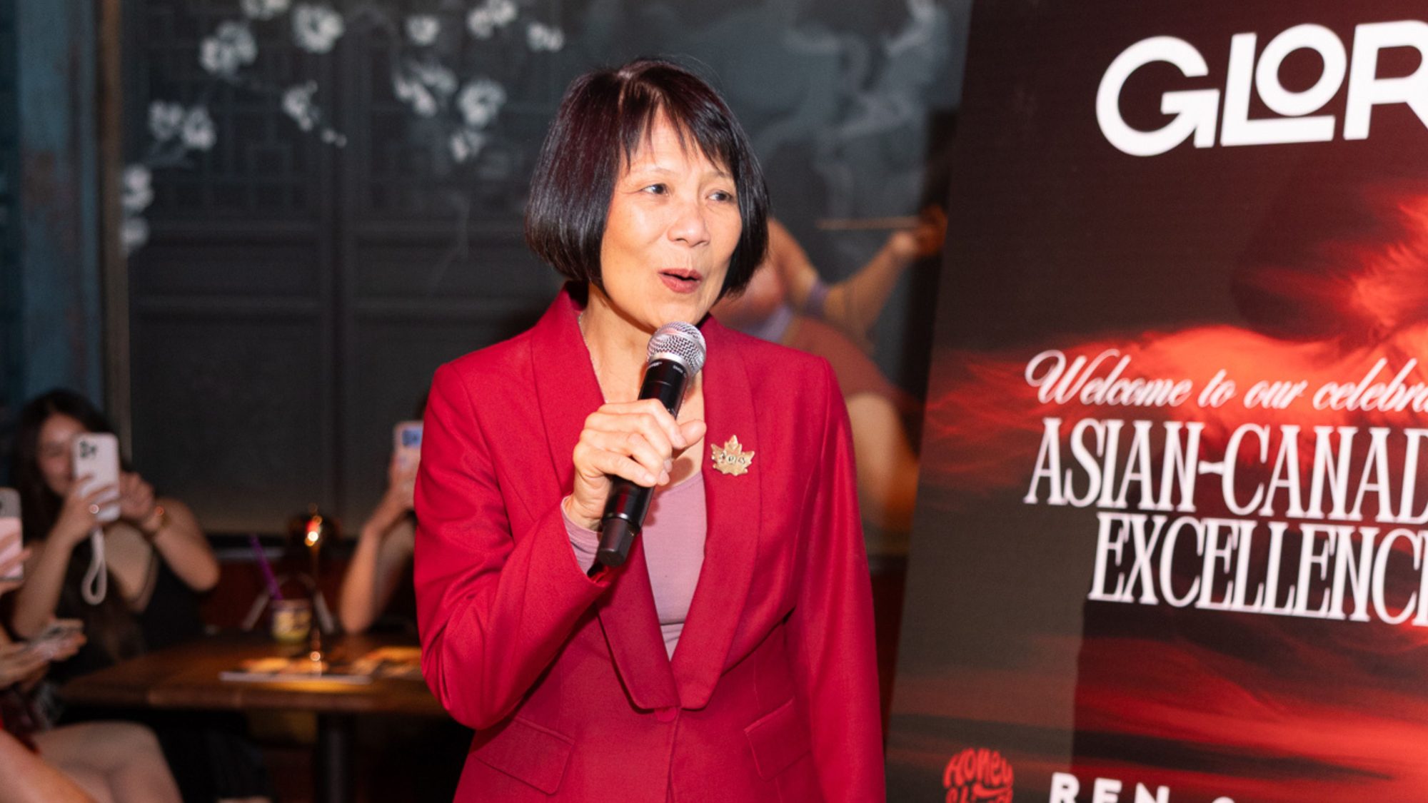Mayor Olivia Chow at Lunar New Year event for GLORY